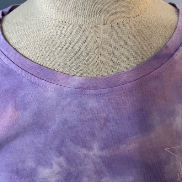 ⭐️SUMMER SALE⭐️ JEFFREE STAR Purple Tie Dye Tank Top Shirt - Size 2XL New in Pkg - Picture 5 of 10